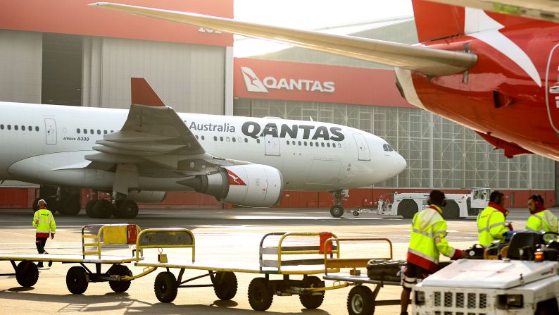 8. Qantas: Aussie airline Qantas is number eight on Skytrax list. Travelers were asked about more than 350 global airlines.