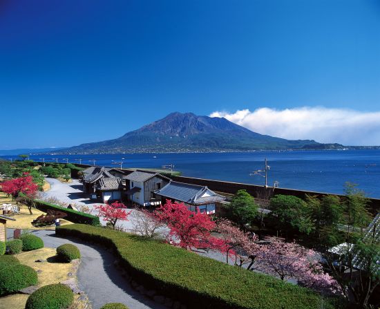 Senganen Garden (Kagoshima): The Japanese style landscape garden features small ponds, streams, shrines and a bamboo grove. Set along the coast north of downtown Kagoshima, visitors can look out at Sakurajima volcano and Kagoshima Bay. The garden dates back to 1658, during Japan's Edo period.