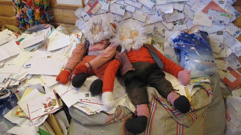 Lutefisk is a gelatinous mix of dried fish and caustic lye soda, eaten at Christmas. When we visited the Lutefisk Museum on a sunny day in May the entire building was empty of staff and customers, but a stack of letters to Santa lay in the corner. 