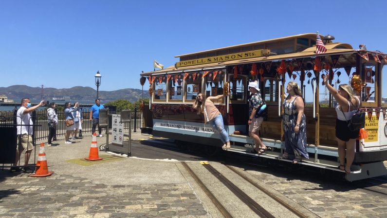 San Francisco, California: San Francisco's famous cable cars returned to service in August. The city has a vaccination requirement for indoor public spaces.