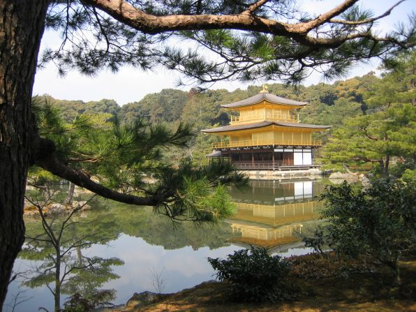 Golden Pavilion (Kyoto): Covered in gold leaf, Kinkaku-ji, or the Golden Pavilion, is arguably Kyoto's most famed attraction.